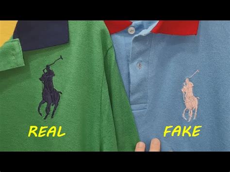 real vs counterfeit polo